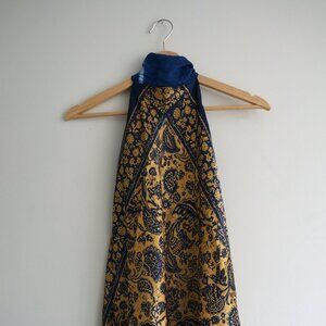 Gorgeous Upcycled Silk Scarf Halter Top